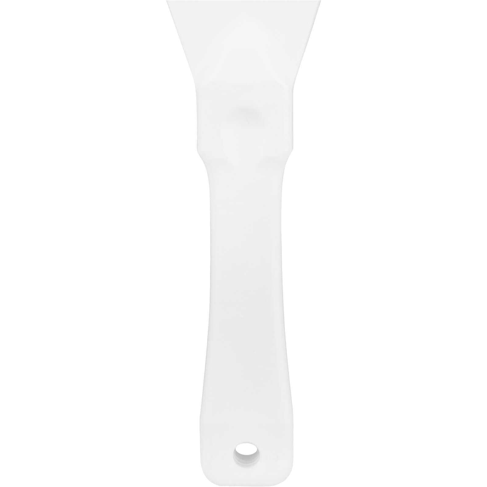 SPARTA Polypropylene Scraper Tool Food Safe Scraper for Removing Caked-On Residue in Commercial Kitchens, Plastic, 7.82 x 3 Inches, White, (Pack of 12)