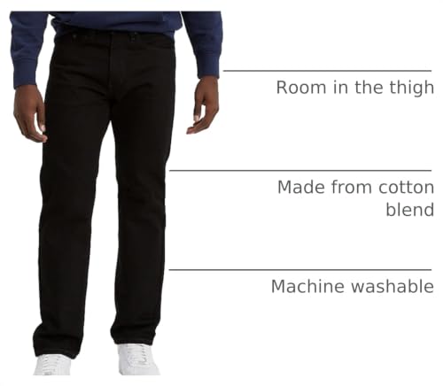 Image of Levi's Men's 505 Regular Fit Jeans (Also Available in Big & Tall)