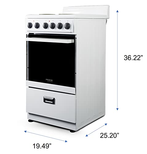 Premiumlevella PRE2025GW Premium Levella 20 Inch Electric Range thumb #2