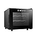 QHYTL 29L Wine Cooler/Frigorifero Frigorifero per Bevande Piccolo Mini Red & Cantina Beer Soda, Display Digitale della Temperatura, Porta in Vetro a Doppio Strato, Compressore a Funziona