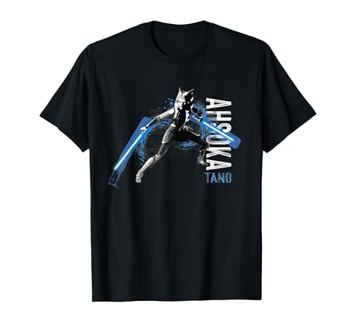 T-shirt Ahsoka Tano Star Wars pour incarner la force et le courage de la Jedi déchue