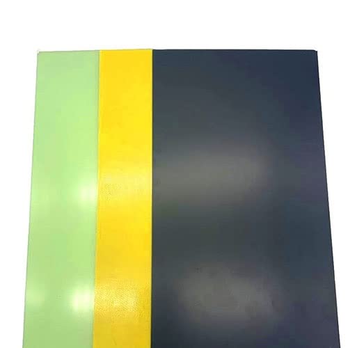 1pcs Fiber Sheet Template of Epoxy Resin, FR4 Fiberglass Plate DIY Knife Handle Material 300×170mm×1mm (Color : Black, Size : 1mm)