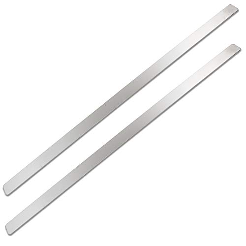 Magna-C® 2 stabile Ferroleisten aus Edelstahl | selbstklebende Magnetleisten | 495 x 20mm | magnethaftender Untergrund für Fotos, Postkarten und vieles mehr