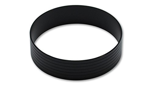Vibrant Performance VIB VanJen Clamp Sleeve, 5 in OD Tubing, Aluminum, Black Anodize, Each