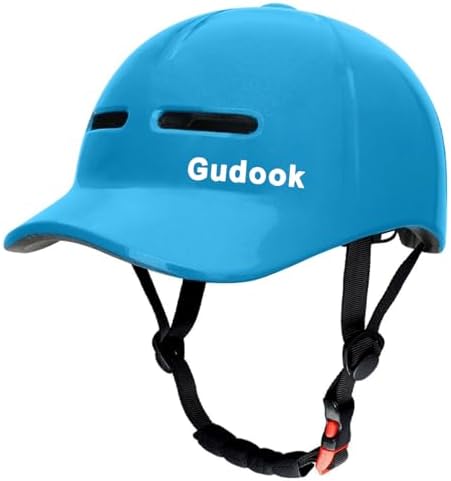 Gudook Adult Bike Helmets for Men - Women Bicycle Helmet - Certified Comfort Lightweight Adjustable Baseball Cap Style Cycling Helmet for Urban Commuter Road Biking Scooter