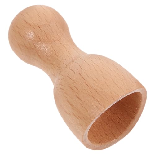 NULYLU Herramienta de Masaje de Madera para Escultura Corporal y Masaje Facial Portátil Ventosa Pequeña para Cuidado Piel y Uso en Spa