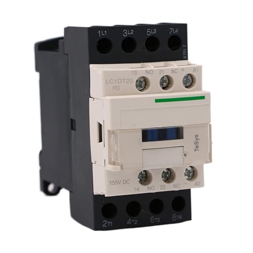 Contacteur LC1DT20PD commutateur quadripolaire 20A 155V 4NO rail din