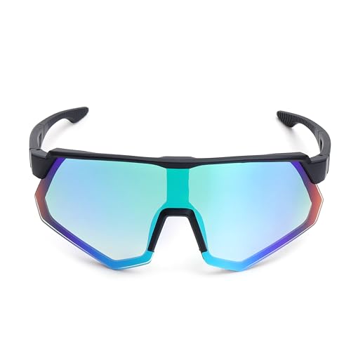 Image of Dervin UV Protected Non-Polarized Sports Sunglasses for Men & Women Driving Cycling Fishing Cricket Sunglasses