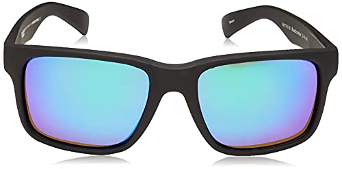 Peppers Beachcomber Sunglasses, Rubberized Matte Black, 55 mm US2