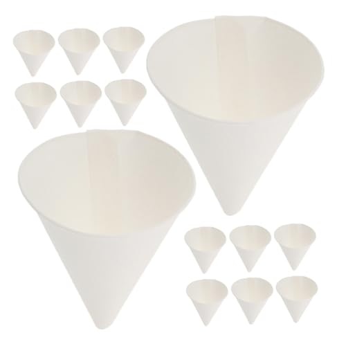Entonnoirs jetables papier Alipis x40 pour vidange et remplissage d'huile moteur propre