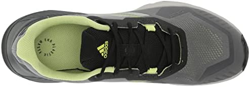 adidas Men's Terrex Soulstride Trail Running Shoes, Grey/Grey/Pulse Lime, 14 | Image 4