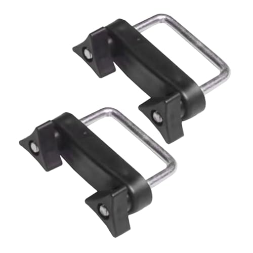 Mobestech 2pcs Car Roof Rack Mounting Clips Roof Rack Crossbar Clamps for Cars Universal Clamp