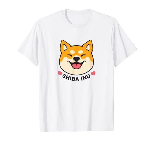 Kawaii Love Shiba Inu Perro Camiseta
