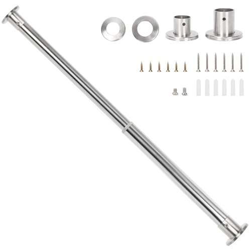 Tringle télescopique inox 33 à 54 cm pour optimiser les petits placards