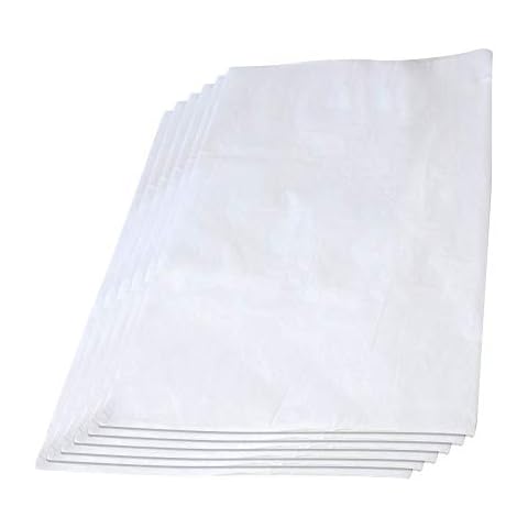 25 White Acid-Free Tissue Paper Sheets for Packaging. 45 x 70cm / 18’ x 27’ Medium Sheets Archival Tissue Paper for Crafts, Preserving & Storing Antiques, Jewellery, Gift Wrap & Silverware Cover