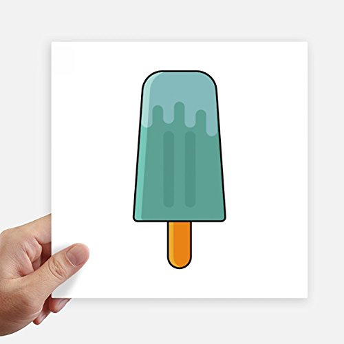 Autocollant mural 20cm glace douce multicolor DIYthinker pour déco de chambre et valise