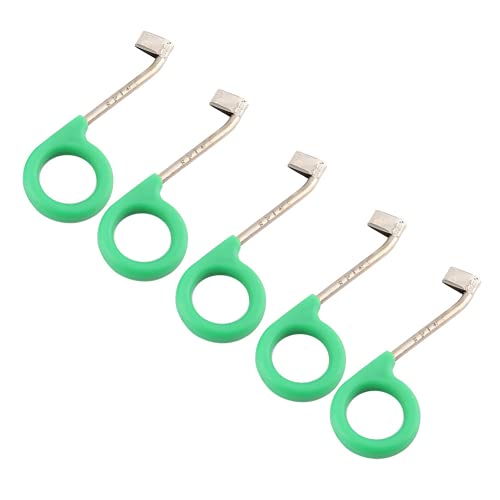 5 tijeras cortadoras para jardín 9cm verde miniatura 6
