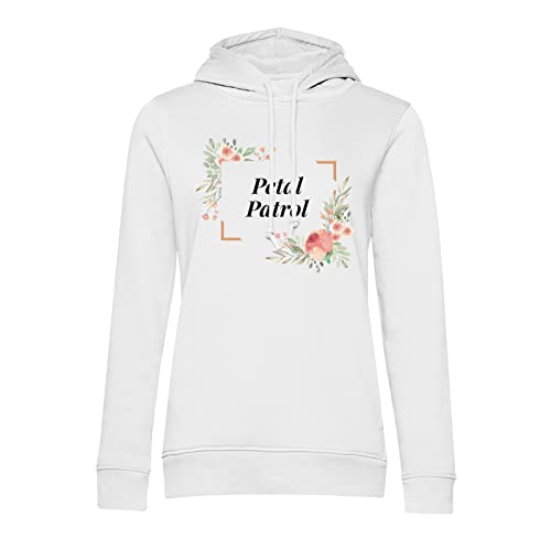 Sweat à Capuche Petal Patrol Mariage : Célébrez vos Fiançailles avec un Cadre Floral Unique