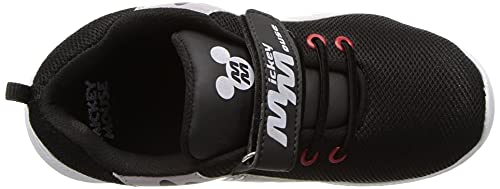 Image of Disney by toothless Boy's Black Sports Shoes - 3 UK (MCPBSP2997)