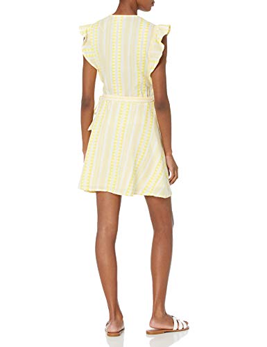 Ella Moss Women's Jessie Flutter Sleeve Wrap Dress #TOP1