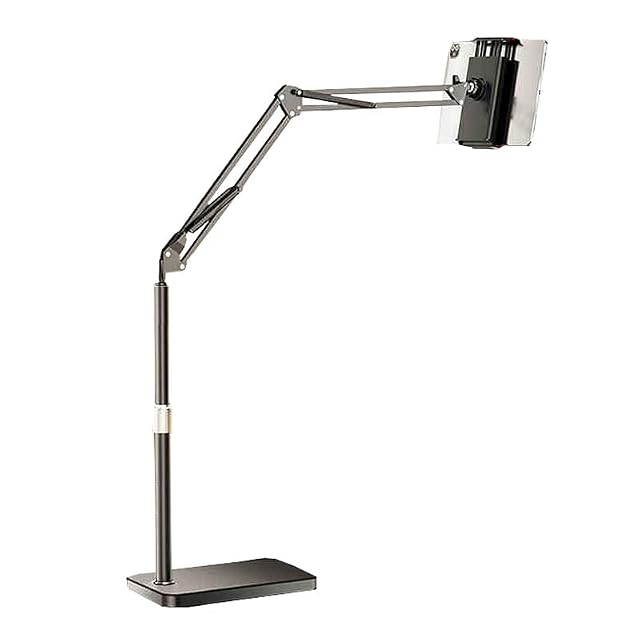 Laptop Stand Desk Height Adjustment Movable Computer Stand Bed Sofa Study Tray Stand for Offices Home Black 180cm