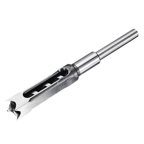 Foret à trou carré 20 mm pour assemblages de menuiserie et fabrication de tenons