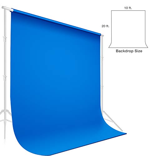 LimoStudio AGG2978 Fotostudio, nahtlos, fester blauer Hintergrund, Fotostudio-Hintergrund, für Fotoaufnahmen, 3 x 6 m – Bild 3