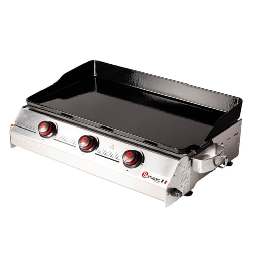 Plancha premium 3 brûleurs 10,5kW