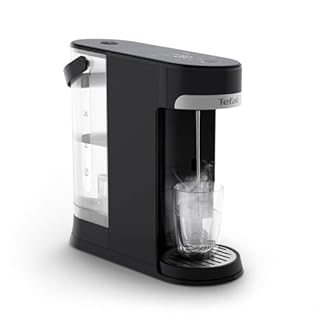 Tefal Instant Hot Water Dispenser, 2L Removeable Tank, Variable Temperatures & Cup Size Settings, Adjustable Cup Height, Descale Setting, One-Touch Operation, Energy-Saving, Quiet, BR3508G0, Black