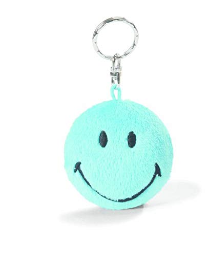 Smiley 6cm blue plush 2D kh