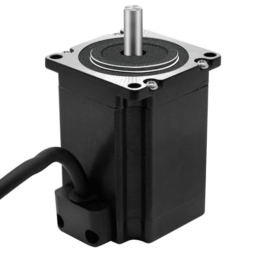 Moteur pas à pas Nema 23 de 76 mm avec couple de 2,2 N.m et 4 fils pour machines de précision - 2