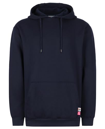 VATRENUS FR Hoodies for Men Pullover 10.5oz Cotton Fleece Flame Resistant Jacket Fire Retardant Welding Sweatshirts