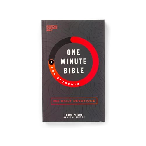 CSB One-Minute Bible for Students, Daily Readings, Devotions, 365, Easy-to-Read