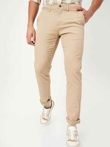 Image of Max Men Mid Rise Regular Fit Pants
