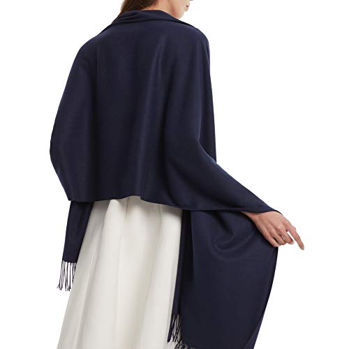 FURTALK Womens Winter Scarf Cashmere Feel Pashmina Shawl Wraps Soft Warm Blanket Scarves for Women