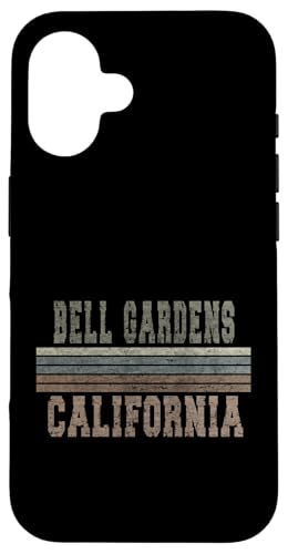 Retro Bell Gardens �J���t�H���j�A �X�}�z�P�[�X iPhone 16 �p