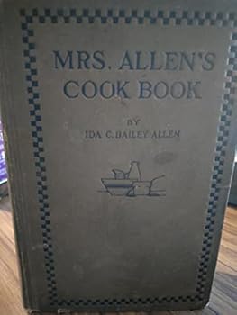 Hardcover Mrs. Allen's Cook Book