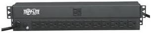 TRIPP LITE POWER DISTRIBUTION STRIP RACK-MOUNTABLE AC 120V Grounding Lug & Rugged All-Metal Case