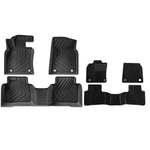NTX ES300H 2018-2024 TPE LHD & RHD tA}bg & J[SCi[ SV^ی ~ wgN}bg(6PCS Carpets Set,RHD)