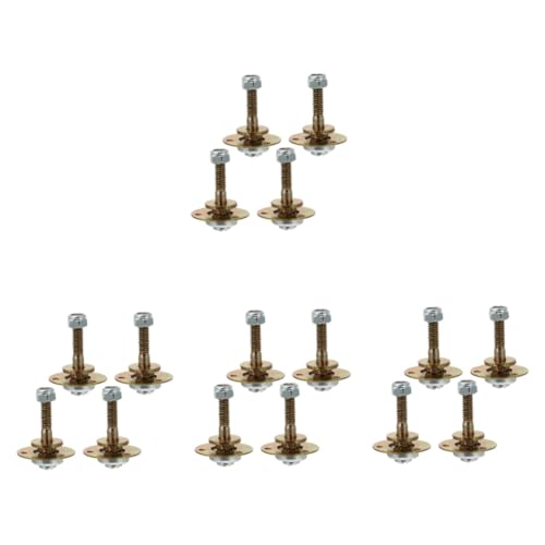 DOITOOL 16 Peças Acessórios Kit De Balanço Parafusos Encaixe Nivelamento Parafusos Mxmm Acessórios D