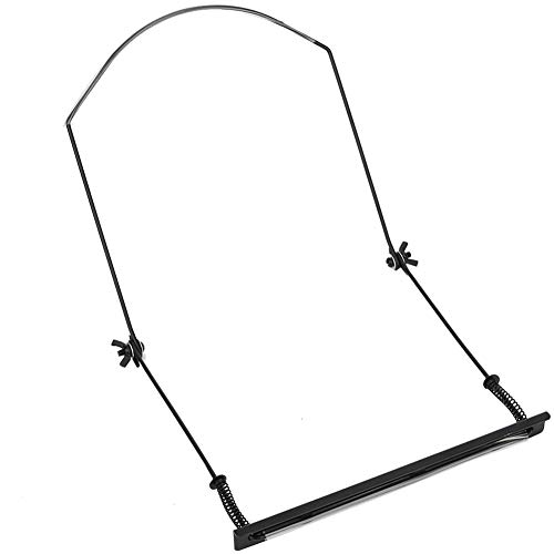 Harmonica Stand, Rubber Neck Brace Harmonica Stand, Adjustable Harmonica Neck Stand, for 24 Hole Professional Playing Harmonica, Harmonica Lovers(24 hole black)