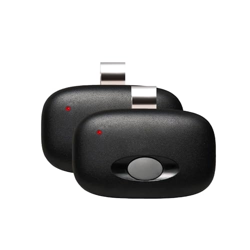 ASONPAO 2-Pack MCT-11 Linear Garage Door Opener Remote