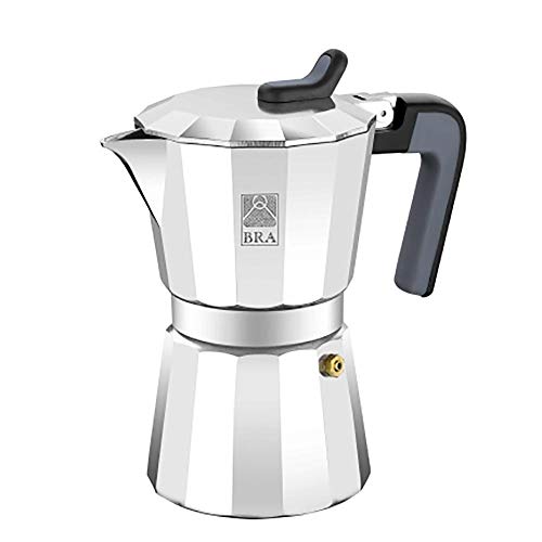 Cafetera Aluminio Para Vitroceramica 12-T 170453 En Oferta Bra - Cafetera 12T Luxe 2 170574