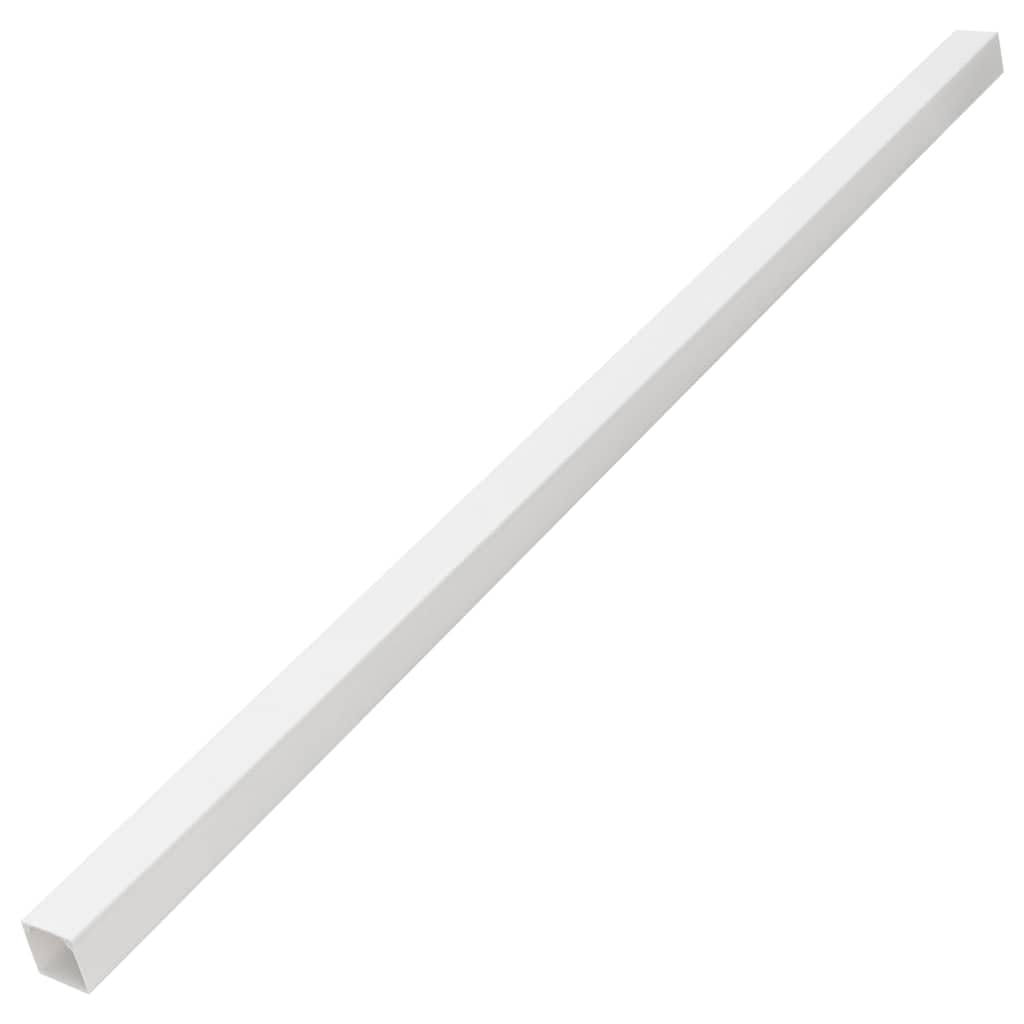 vidaXL Canalina per Cavi Autoadesiva 40x40 mm 10 m in PVC