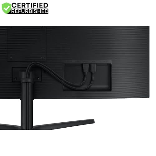 Image of Samsung (Refurbished LS34C502GANXZA 34 inch ViewFinity S50GC Series 1440p HDR Ultrawide Monitor Bundle with 2 YR CPS Enhanced Protection Pack (Renewed)