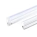 JiuRui LED Lampada 30 cm / 60 cm Tubo a LED T5 Light 220V ~ 240V LED Tubo fluorescente a LED T5 tubo lampade da tubo 6W 10W Lampade in plastica in PVC bianco freddo