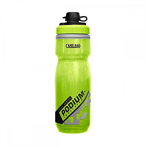 CamelBak Podium Dirt Series Chill Insulated Mountain Bike Water Bottle, Mud‑Protected Nozzle with...