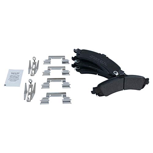 Image of TRQ Performance Rear Brake Pad & Rotor Kit Compatible with 02-06 Cadillac 00-06 Chevrolet GMC