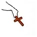 Fun Express - Wooden Cross Necklaces (4-Pack of 12)