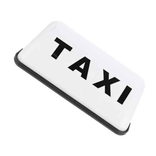 Cabilock 12v Led Taxi Roof Sign Light Car Top Indicator Lamp for All Taxi Models Construction Bright Illumination Weather Resistant